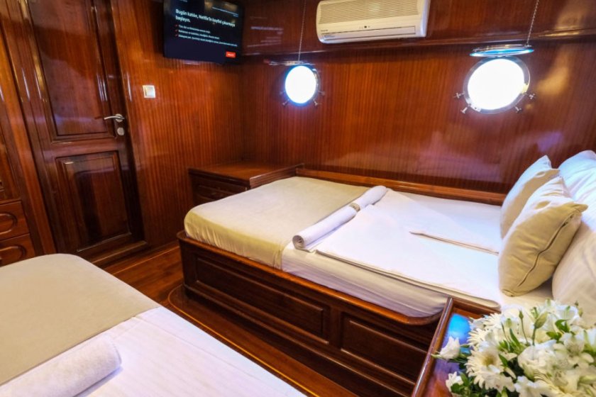 GRANDE PEDRA | 12 KİŞİLİK LÜKS FETHİYE MAVİ YOLCULUK GULETİ | Okeanosyatcilik