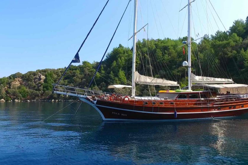 YÜCE BEY | 10 KİŞİLİK LÜKS YAT İLE MARMARİS MAVİ YOLCULUK | Okeanosyatcilik