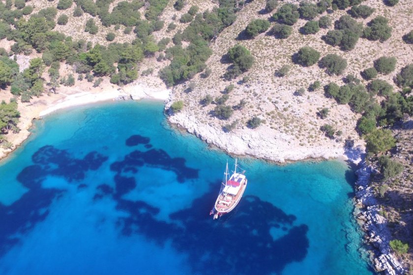 MRS ELCİH | 12 KİŞİLİK LÜKS GULET İLE GÖCEK KOYLARI | Okeanosyatcilik