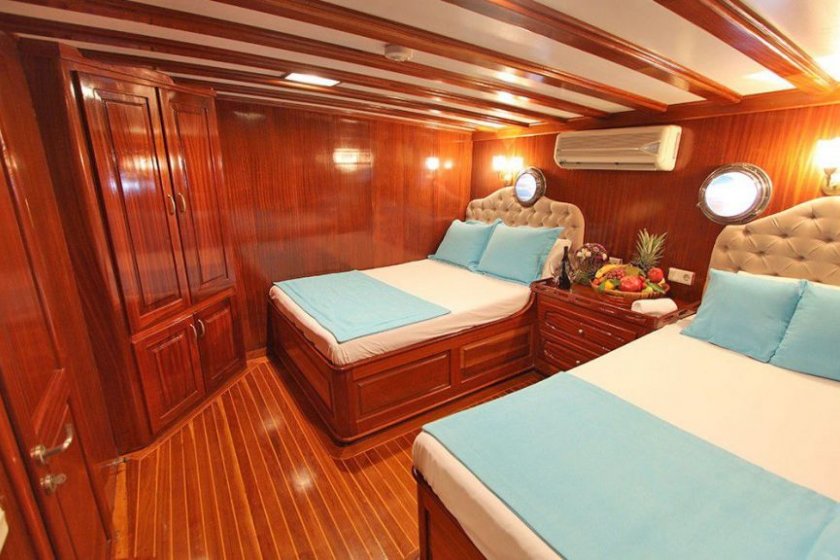 PRENSES SELİN | 18 KİŞİLİK BÜYÜK GRUPLAR İÇİN MAVİ TUR GULET | Okeanosyatcilik