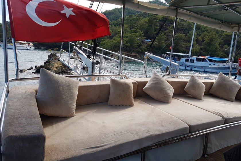 SELİM KAPTAN | 14 KİŞİLİK FETHİYE TEKNE TURU İÇİN GULET | Okeanosyatcilik