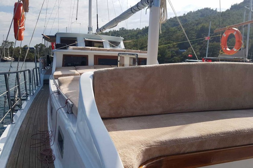 SELİM KAPTAN | 14 KİŞİLİK FETHİYE TEKNE TURU İÇİN GULET | Okeanosyatcilik