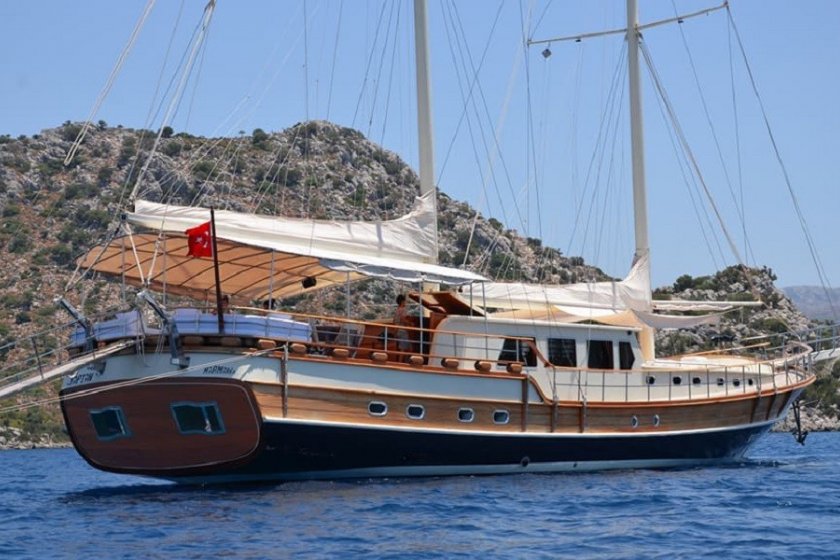 GAZİ KAPTAN | 14 KİŞİLİK KLİMALI GULET İLE HİSARÖNÜ MAVİ YOLCULUK TURLARI | Okeanosyatcilik