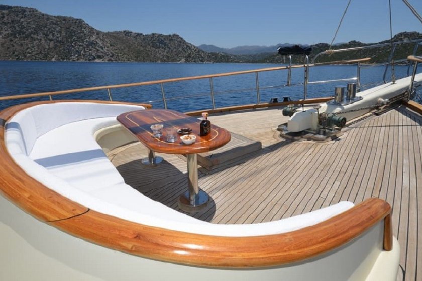 GAZİ KAPTAN | 14 KİŞİLİK KLİMALI GULET İLE HİSARÖNÜ MAVİ YOLCULUK TURLARI | Okeanosyatcilik