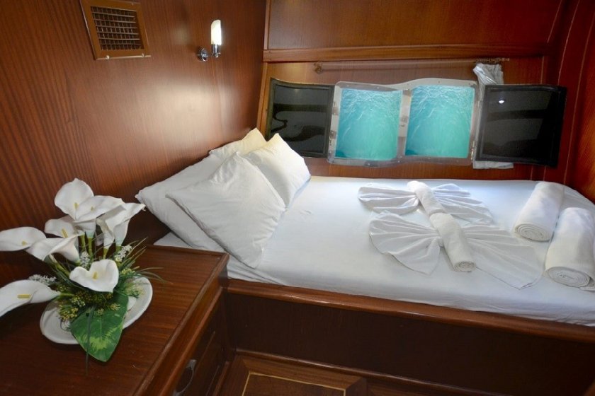 GAZİ KAPTAN | 14 KİŞİLİK KLİMALI GULET İLE HİSARÖNÜ MAVİ YOLCULUK TURLARI | Okeanosyatcilik