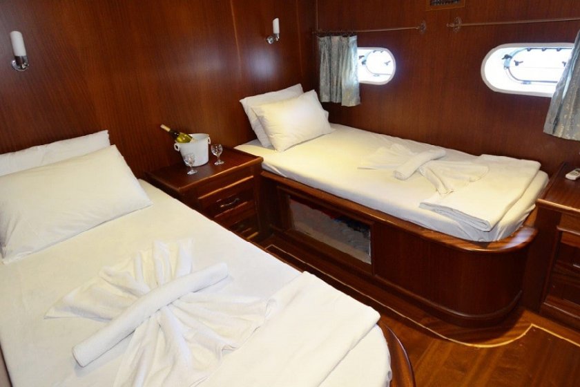 GAZİ KAPTAN | 14 KİŞİLİK KLİMALI GULET İLE HİSARÖNÜ MAVİ YOLCULUK TURLARI | Okeanosyatcilik