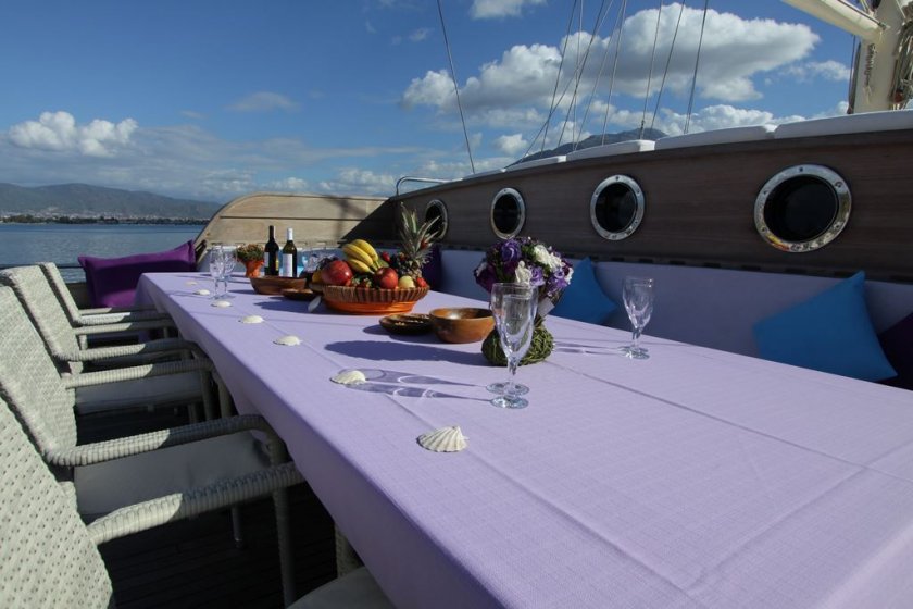 PRENSES LİLA | 16 KİŞİLİK BÜYÜK GRUPLARA UYGUN TEKNE TATİLİ | Okeanosyatcilik