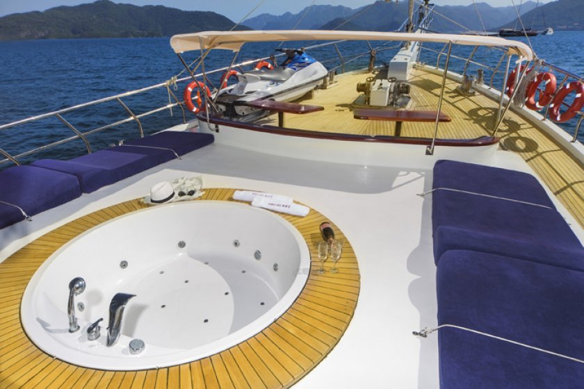 PERLA DEL MAR 2 | MAVİ YOLCULUK 12 KİŞİLİK MARMARİS TEKNE TURU | Okeanosyatcilik