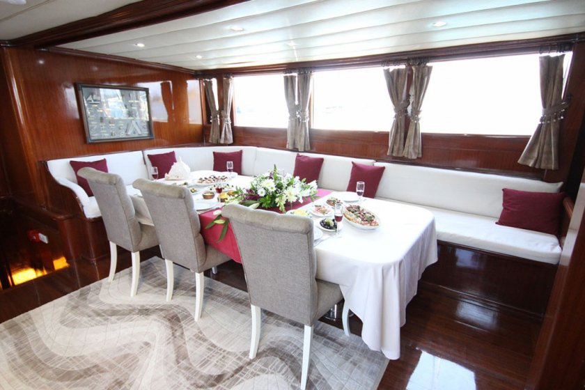 DİAMOND LİLA | 12 KİŞİLİK LÜKS GULET İLE FETHİYE MAVİ TUR | Okeanosyatcilik