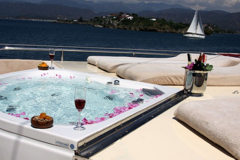 DİAMOND LİLA | 12 KİŞİLİK LÜKS GULET İLE FETHİYE MAVİ TUR | Okeanosyatcilik