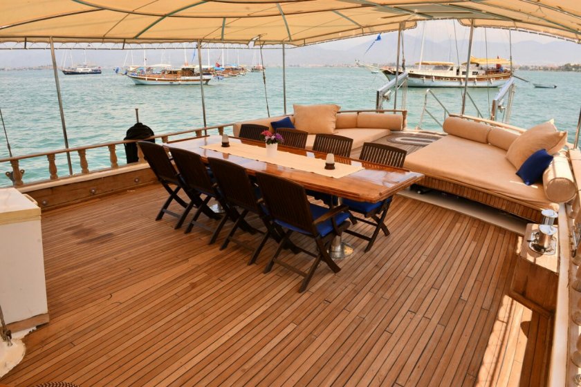 BEYCAN EFE | 10 KİŞİLİK GULET İLE FETHİYE MAVİ YOLCULUK | Okeanosyatcilik