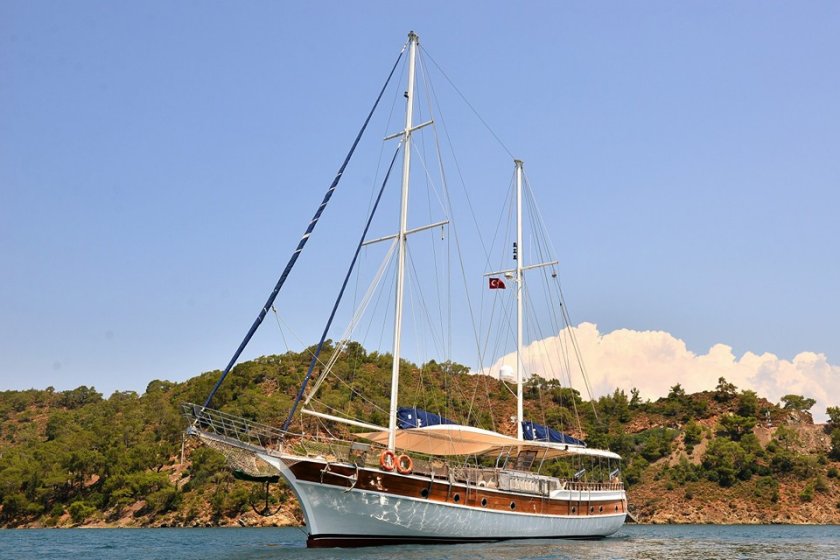 BEYCAN EFE | 10 KİŞİLİK GULET İLE FETHİYE MAVİ YOLCULUK | Okeanosyatcilik