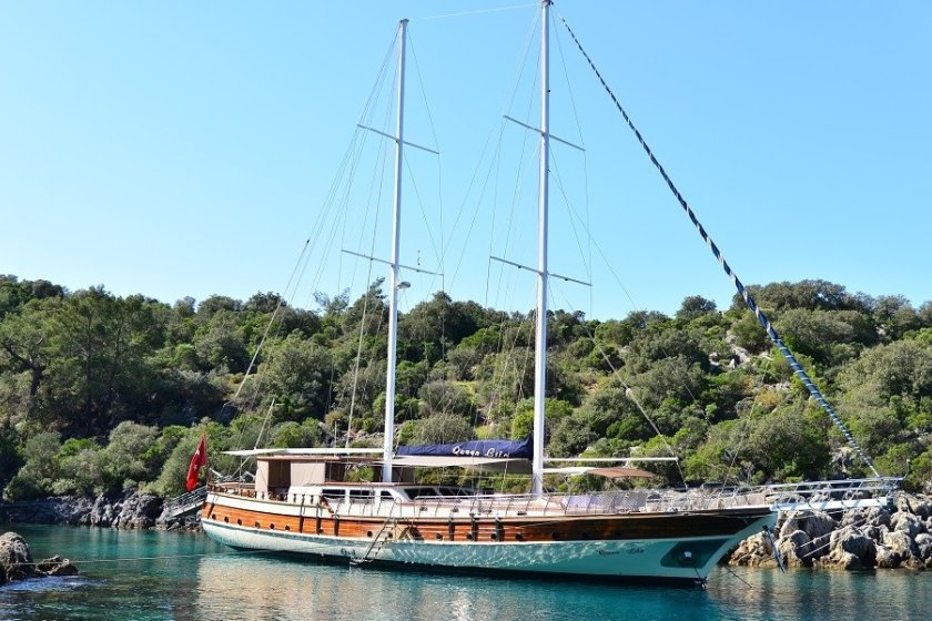 QUEEN LİLA | 12 KİŞİLİK LÜKS GULET İLE FETHİYE MAVİ YOLCULUK | Okeanosyatcilik