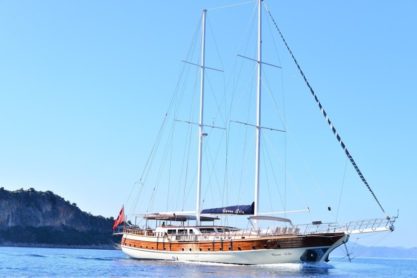 QUEEN LİLA | 12 KİŞİLİK LÜKS GULET İLE FETHİYE MAVİ YOLCULUK | Okeanosyatcilik