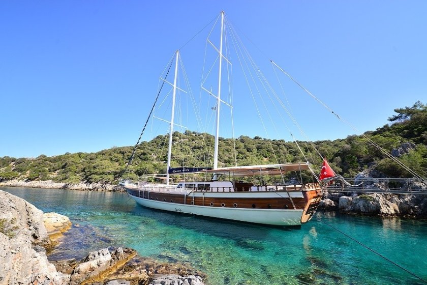 QUEEN LİLA | 12 KİŞİLİK LÜKS GULET İLE FETHİYE MAVİ YOLCULUK | Okeanosyatcilik