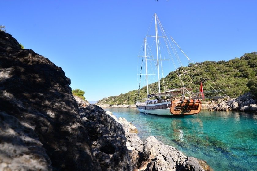 QUEEN LİLA | 12 KİŞİLİK LÜKS GULET İLE FETHİYE MAVİ YOLCULUK | Okeanosyatcilik