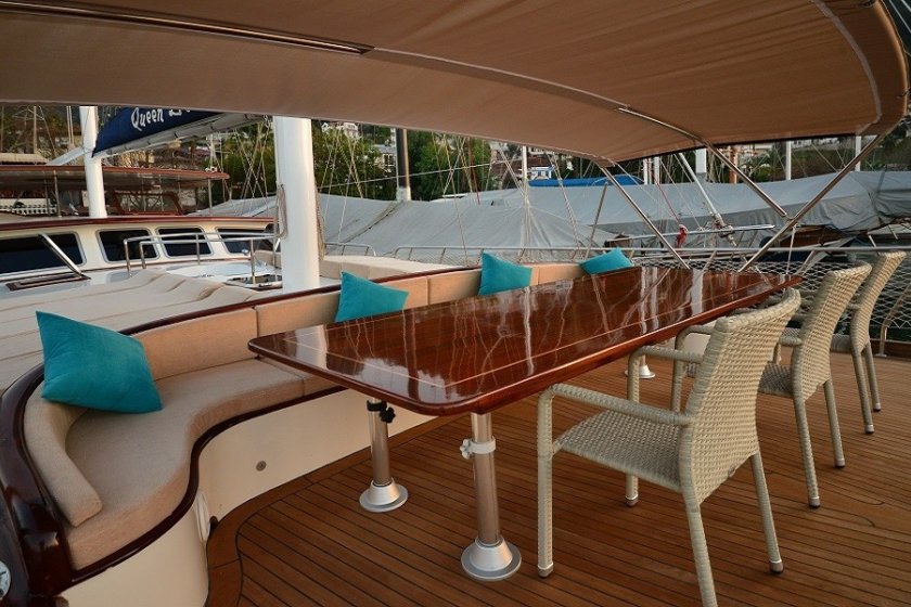 QUEEN LİLA | 12 KİŞİLİK LÜKS GULET İLE FETHİYE MAVİ YOLCULUK | Okeanosyatcilik