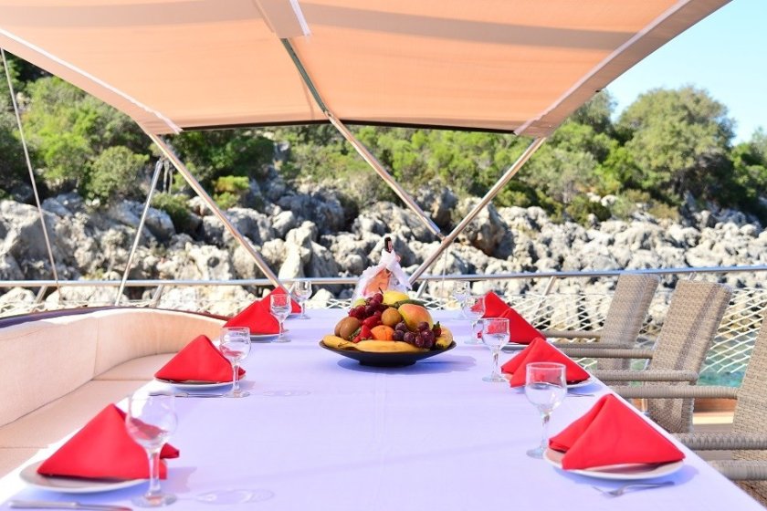 QUEEN LİLA | 12 KİŞİLİK LÜKS GULET İLE FETHİYE MAVİ YOLCULUK | Okeanosyatcilik