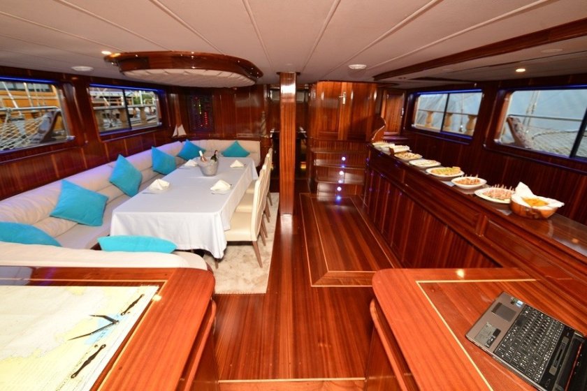 QUEEN LİLA | 12 KİŞİLİK LÜKS GULET İLE FETHİYE MAVİ YOLCULUK | Okeanosyatcilik