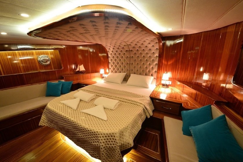 QUEEN LİLA | 12 KİŞİLİK LÜKS GULET İLE FETHİYE MAVİ YOLCULUK | Okeanosyatcilik