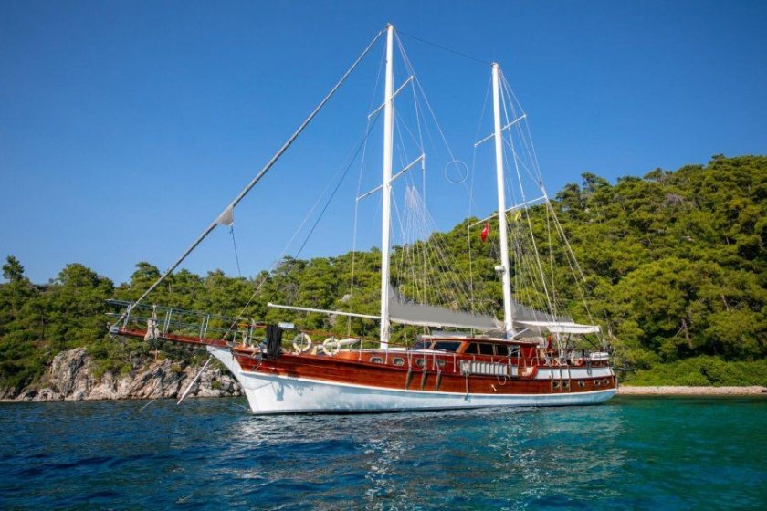 SANTA MARİA | MARMARİS SELİMİYE MAVİ YOLCULUK 10 KİŞİLİK TEKNE | Okeanosyatcilik