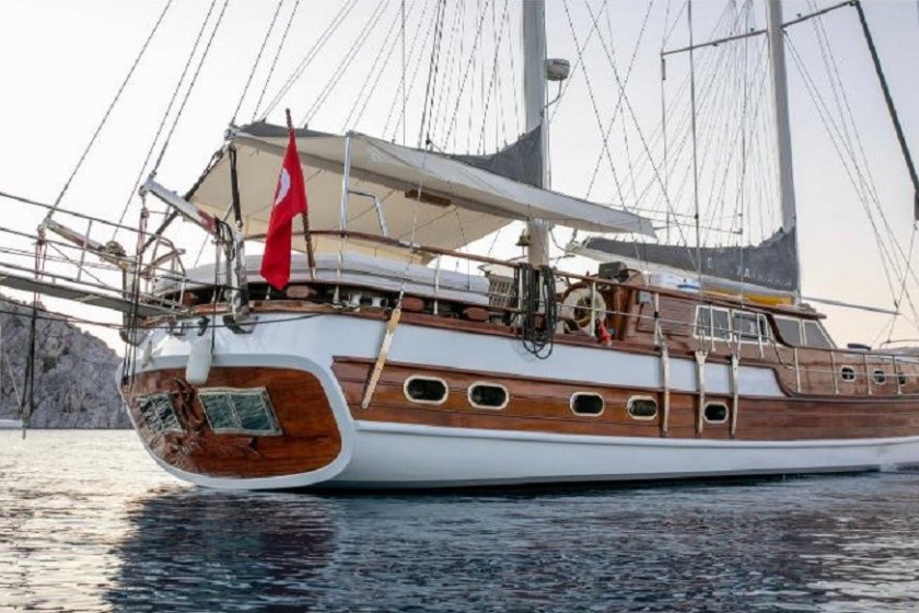 SANTA MARİA | MARMARİS SELİMİYE MAVİ YOLCULUK 10 KİŞİLİK TEKNE | Okeanosyatcilik