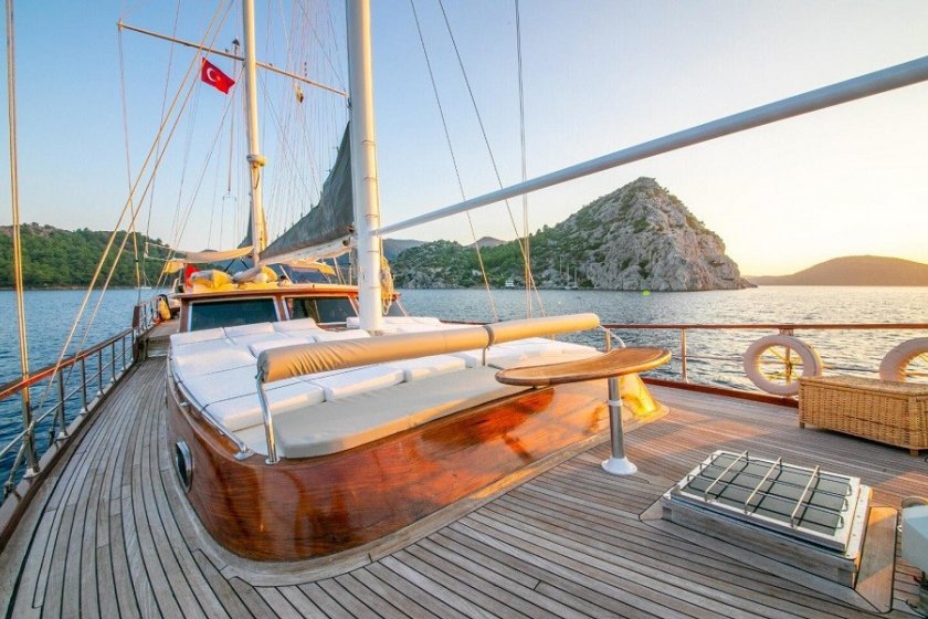 SANTA MARİA | MARMARİS SELİMİYE MAVİ YOLCULUK 10 KİŞİLİK TEKNE | Okeanosyatcilik