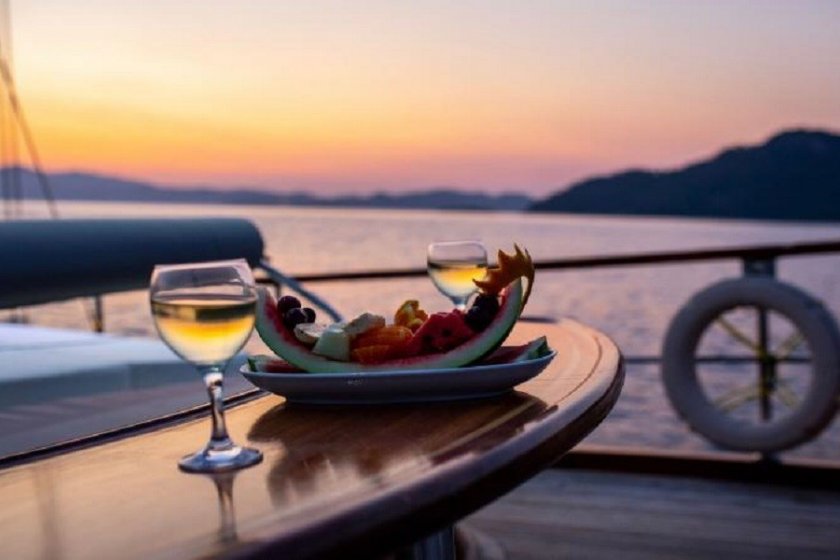 SANTA MARİA | MARMARİS SELİMİYE MAVİ YOLCULUK 10 KİŞİLİK TEKNE | Okeanosyatcilik