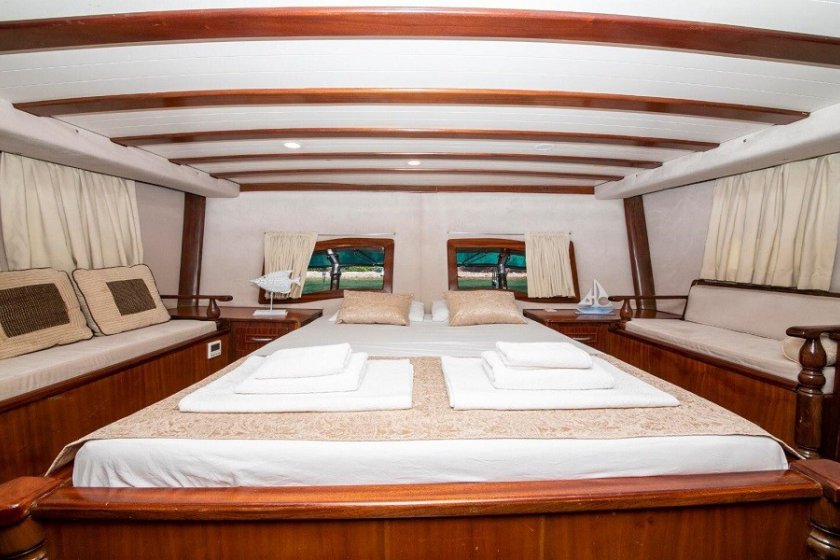 SANTA MARİA | MARMARİS SELİMİYE MAVİ YOLCULUK 10 KİŞİLİK TEKNE | Okeanosyatcilik