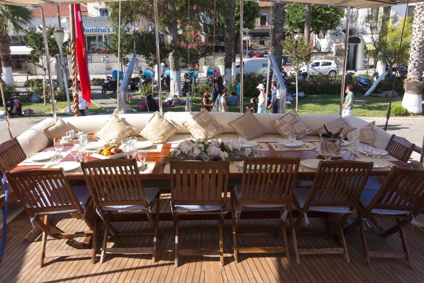 GULET HESTİA | 20 KİŞİLİK FETHİYE GULET | Okeanosyatcilik