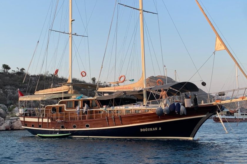 MAVİ YOLCULUK 12 KİSİLİK MARMARİS TEKNE TURU