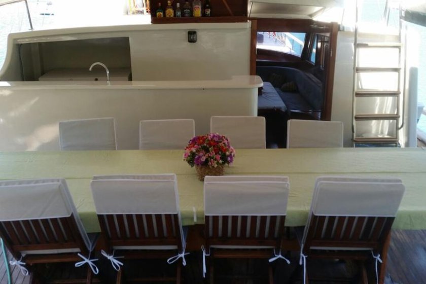 EYMEN BEY | 6 KABİN 12 YOLCU KAPASİTELİ AİLEYE UYGUN STANDART PLUS GULET | Okeanosyatcilik