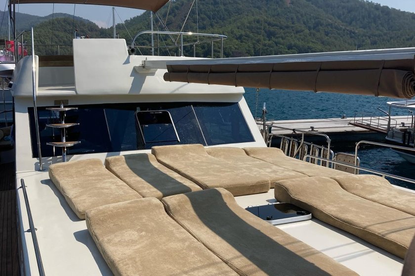 AHESTE | 8 KİŞİLİK EGE MAVİ YOLCULUK KİRALIK TEKNE | Okeanosyatcilik