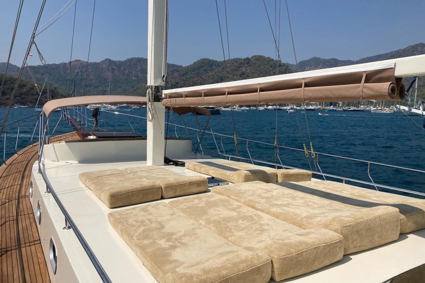 AHESTE | 8 KİŞİLİK EGE MAVİ YOLCULUK KİRALIK TEKNE | Okeanosyatcilik