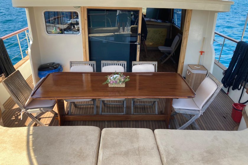 AHESTE | 8 KİŞİLİK EGE MAVİ YOLCULUK KİRALIK TEKNE | Okeanosyatcilik