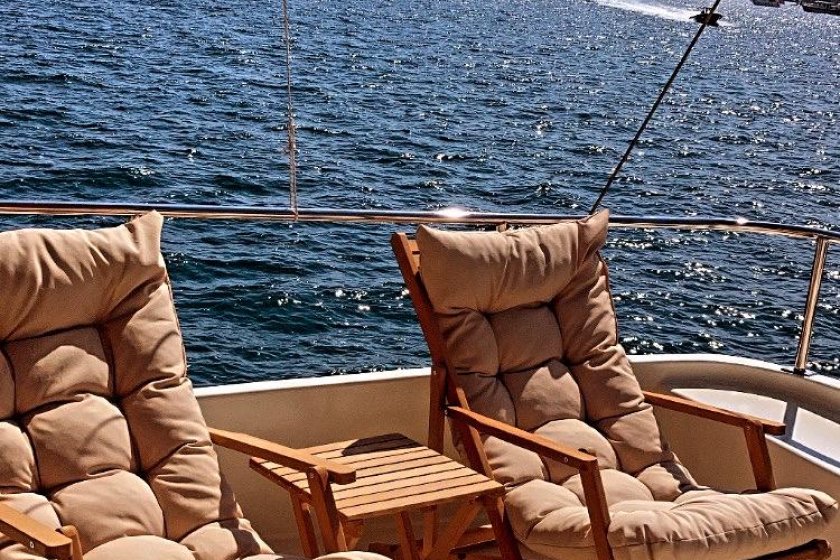 AHESTE | 8 KİŞİLİK EGE MAVİ YOLCULUK KİRALIK TEKNE | Okeanosyatcilik