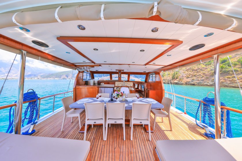 KASAPOĞLU 6 | 8 KİŞİLİK AİLELER VE GRUPLAR İÇİN TEKNE KİRALAMA FIRSATI | Okeanosyatcilik