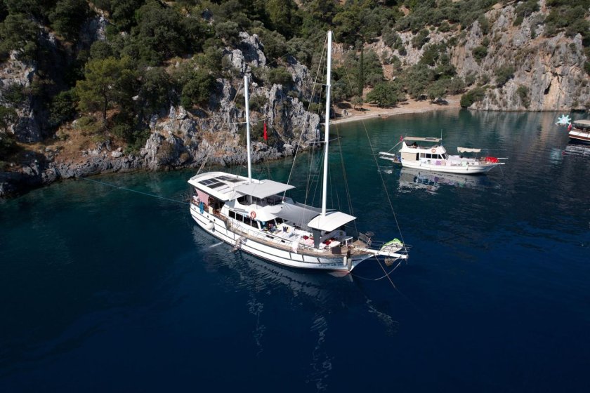 SAFİ SULTAN | 12 KİŞİLİK EGE KEKOVA TEKNE TURU | Okeanosyatcilik