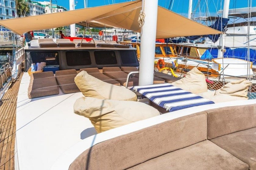 NOMADE | 12 KİŞİLİK FETHİYE TEKNE TURU 25 METRE GULET | Okeanosyatcilik