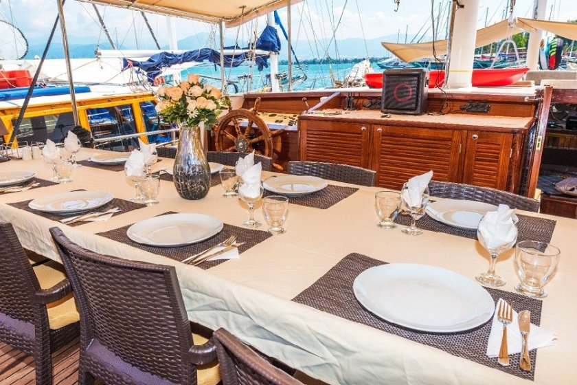 NOMADE | 12 KİŞİLİK FETHİYE TEKNE TURU 25 METRE GULET | Okeanosyatcilik