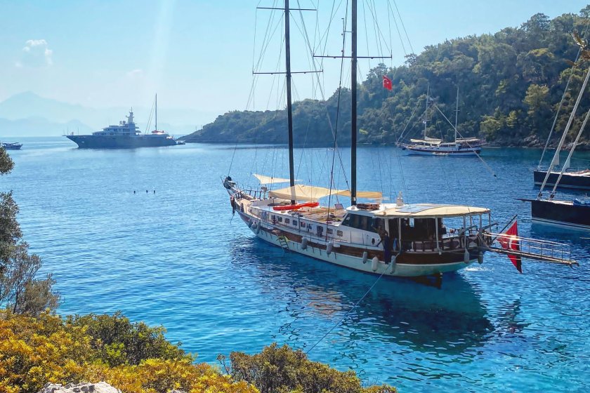 BALU | 14 KİŞİLİK KLİMALI GULET FETHİYE KOYLARI | Okeanosyatcilik