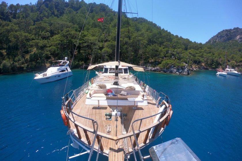 BALU | 14 KİŞİLİK KLİMALI GULET FETHİYE KOYLARI | Okeanosyatcilik