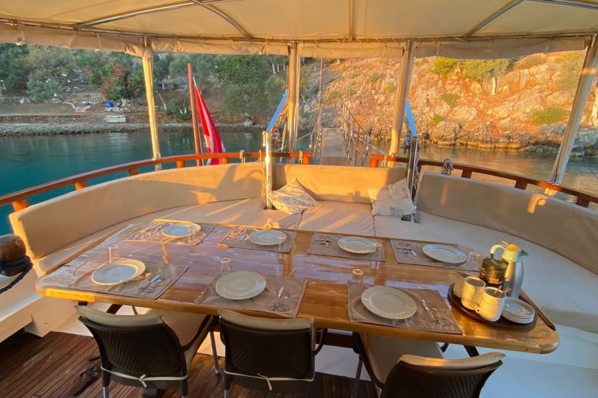 BALU | 14 KİŞİLİK KLİMALI GULET FETHİYE KOYLARI | Okeanosyatcilik