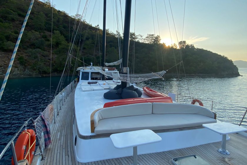 BALU | 14 KİŞİLİK KLİMALI GULET FETHİYE KOYLARI | Okeanosyatcilik