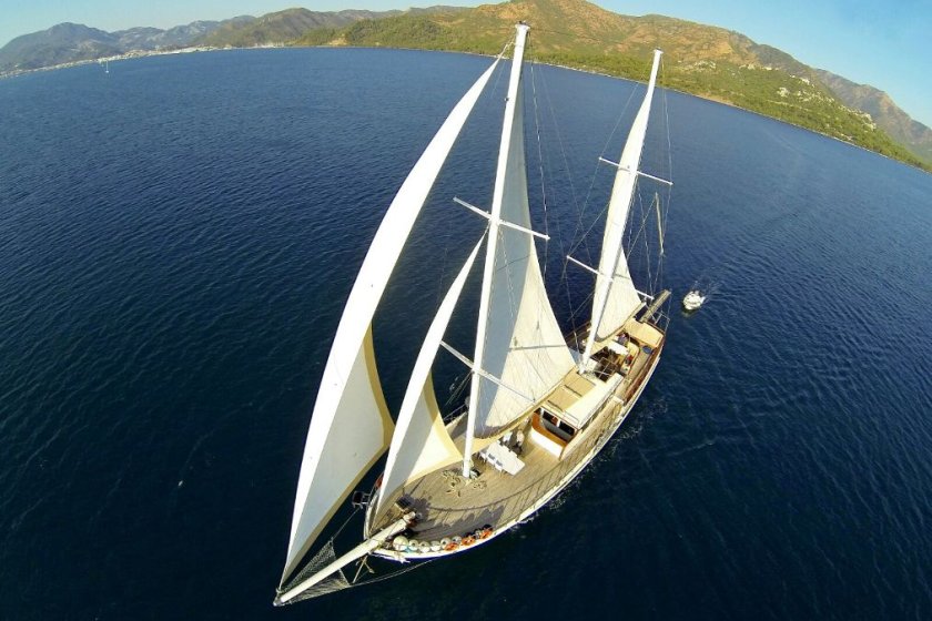 SİMERENYA | 16 KİŞİLİK FETHİYE LÜKS MAVİ YOLCULUK GULET | Okeanosyatcilik