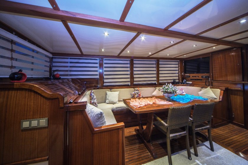 SİMERENYA | 16 KİŞİLİK FETHİYE LÜKS MAVİ YOLCULUK GULET | Okeanosyatcilik