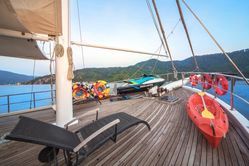 SİMERENYA | 16 KİŞİLİK FETHİYE LÜKS MAVİ YOLCULUK GULET | Okeanosyatcilik