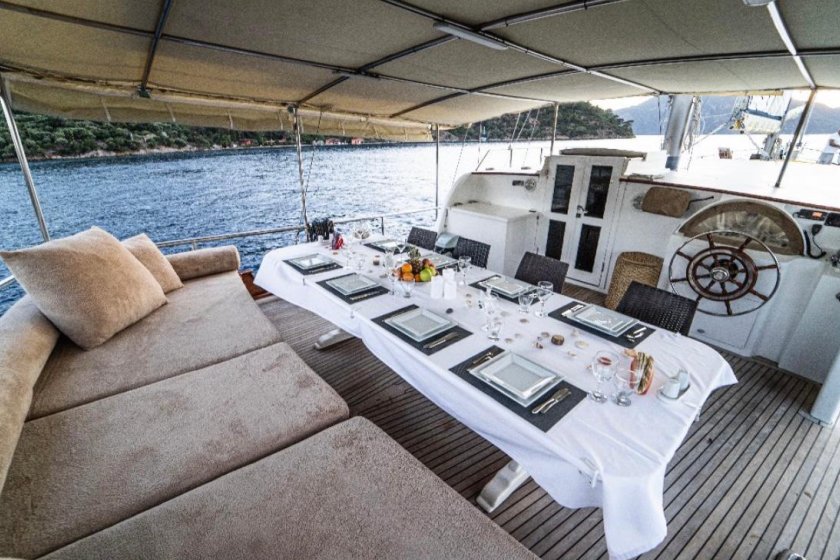 AZURA | 8 KİŞİLİK GULET İLE FETHİYE MAVİ YOLCULUK | OkeanosYatcilik