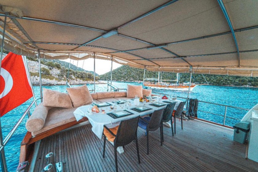 AZURA | 8 KİŞİLİK GULET İLE FETHİYE MAVİ YOLCULUK | OkeanosYatcilik