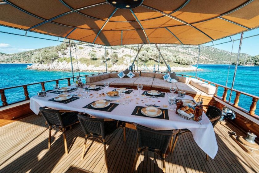 NEFESS | 12 KİŞİLİK GÖCEK KOYLARI TEKNE KİRALAMA | OkeanosYatcilik